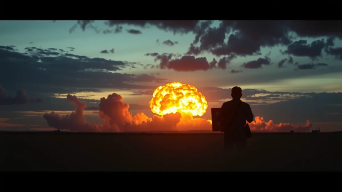 Como Nolan filmou as explosões reais de Oppenheimer sem CGI